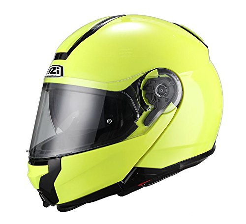 NZI - Casco Modular ABATIBLE Combi DUO Amarillo Fluor (L)