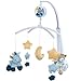 Produktbild Baby Musikmobile (+ SPIELUHR) Mobile für Kinderbett / Babybett (ESEL-BÄRCHEN-STERNE-MOND)