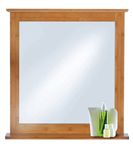 EISL BMBA02-SP Bambus Spiegel mit Ablagefläche, 67 x 70 x 12 cm - 3