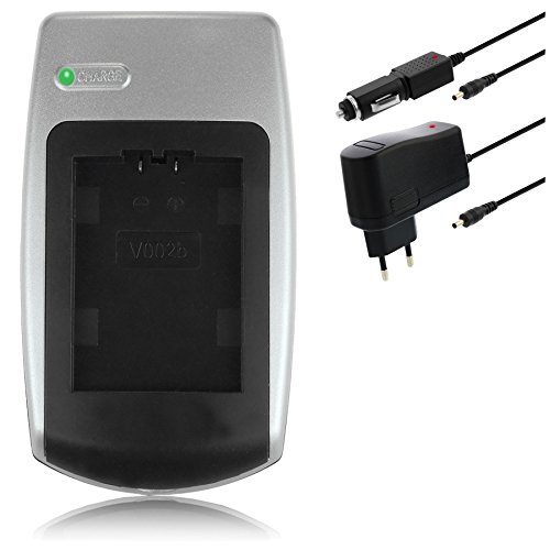 Ladegerät + Akku BLB13 für Panasonic Lumix DMC-G1, DMC-G10, DMC-GF1, DMC-GH1 - 2