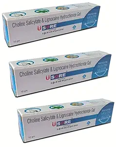Nukind Usore Gel Mouth Ulcer Relief Gel 10gmx3