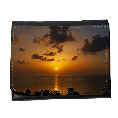 Preisvergleich Produktbild Portemonnaie Geldbörse Brieftasche mit / / M00421681 Sonnenaufgang Fuerteventura Atlantik / / Small Size Wallet