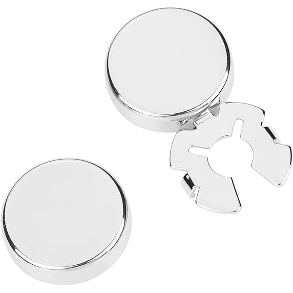 Copribottoni Personalizzati 18mm - Con Iniziali, In Oro, Argento O Bronzo, Per Camicie E Polsini - Foto 6