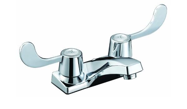 Aqua Plumb 1550301 Ab1953 4 Inch Two Handle Polished Chrome
