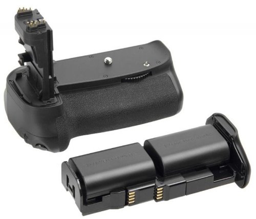 Pro BG-E14 Batterie avec grip pour Canon 70D 2 LP-E6