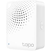 Tapo Smart Hub mit Klingelton Tapo H100, für Sensoren/Schalter Tapo, verbinde bis zu 64 Smart-Geräte, 19 Klingeltöne, Nicht k