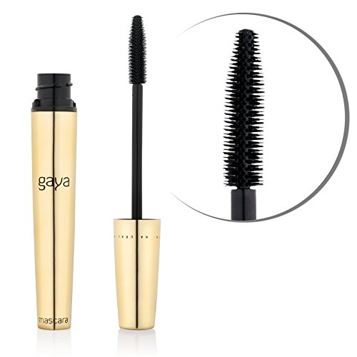 Vegan Mascara, Wimperntusche zur Verlängerung von Wimpern – lang anhaltend & nicht klebend, natürliche lange Augenwimpern - 2