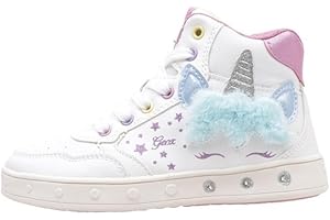 Geox J Skylin Girl Scarpe da Ginnastica Bambine e ragazze