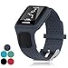 Produktbild iFeeker Zubehör Ersatz Soft Silikon Gel Uhrenarmband Armband Sport Armband für TomTom GPS Sportuhr Runner / Runner + HRM / Golfer / Cardio Multi-Sport GPS-Sportuhr (One Size)