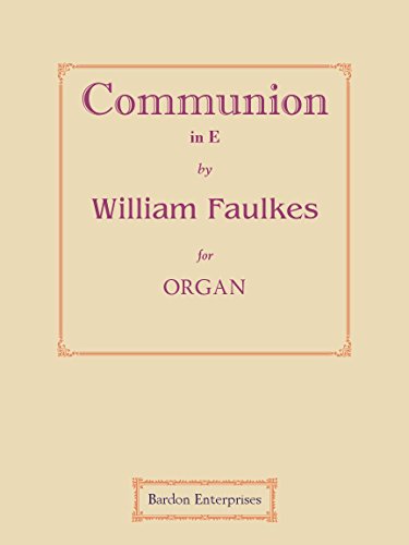 Download Communion in E pour orgue Download Communion in E pour orgue