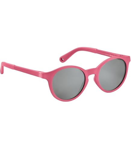 BÉABA, Lunettes De Soleil Pour Enfants 2-4 Ans, Protection 100% UV - CAT 3, Protection Latérale, Confort Optimal, Branches Ajustables 360°, Noir