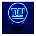 Produktbild New York Giants Nachtlampe Schlafzimmer Usb Rgb Touch Sensor Kinder Kinder Geschenk Neuheit Team Logo Led Nachtlicht American Football
