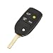 Produktbild katur 4 Tasten Klapp Fernbedienung Fob KFZ Funkschlüsselgehäuse für Volvo XC70 XC90 S40 S60 S70 S80 S90 Auto Key Cover Case ungeschliffenem Schlüsselbart KFZ