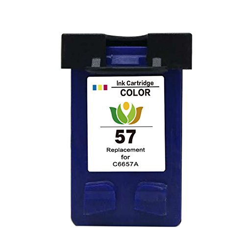 Reemplazo remanufacturado ArInk para HP 56 57  C6656AE C6657AE  Cartucho de tinta para HP Deskjet 5550 5150 5850 5652 Impresora de inyecci  n de tinta a color   Impresora fotogr  fica HP Photosmart 7350 7660  1 negro   1 color 