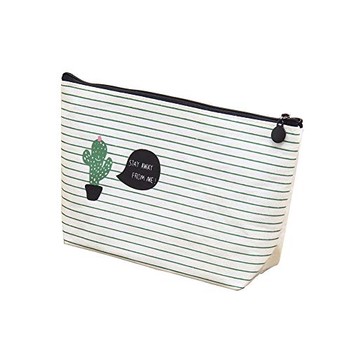 Daliuing piccola trousse Fashionable lovely cactus tela matita trucco sacchetto borsa per cosmetici monete piccoli oggetti chiavi