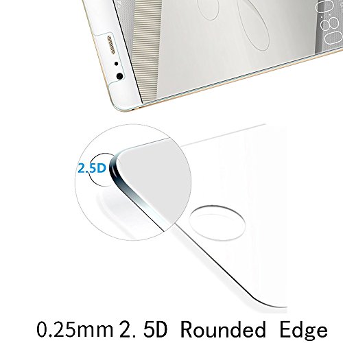 [2 Stück] Huawei P10 Plus Schutzfolie Panzerglas,Yica P10 Plus Folie[HD Klare, Blasenfreie] Displayschutzfolie Displayschutz Screen Protector Für Huawei P10 Plus - 4