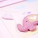Set of Two Designs Handcrafted Pink Framed Pictures for Baby Girl Nursery Decoration