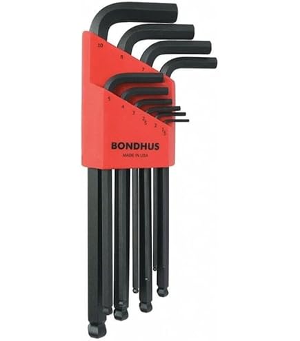 Bondhus ProHold Socket Bits & Sockets Set – Ball End, 1/8