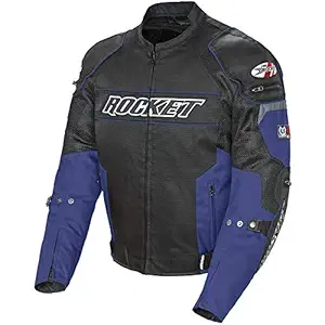 Joe Rocket Resistor Jacket (MEDIUM) (BLUE/BLACK)