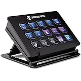 Elgato Stream Deck - Live Content Creation Controller mit personaliserbaren LCD-Tasten, einstellbaren Ständer, für Windows 10 und macOS10.11 oder neuer