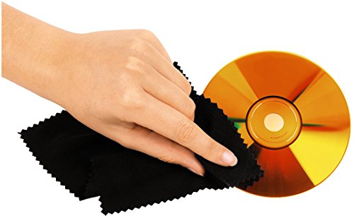 Hama CD Tasche für 304 CDs/DVDs/Blu-rays, mit Mikrofaser Pflegetuch, Mappe zur Aufbewahrung, schwarz - 3