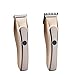 JD Rechargeable Cordless Hair Clipper for Men Women Babky Kids with Wet Dry Convenience Ultra Quiet Professional Hairtcuts (gold -clippers)