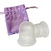 ? STOP CELLULITE ? Set of 2 Meacell Anti-cellulite hypoallergenic silicone cup - Smoothing and ferming care – New and Revolutionary anti Orange Peel CUPPING technique !