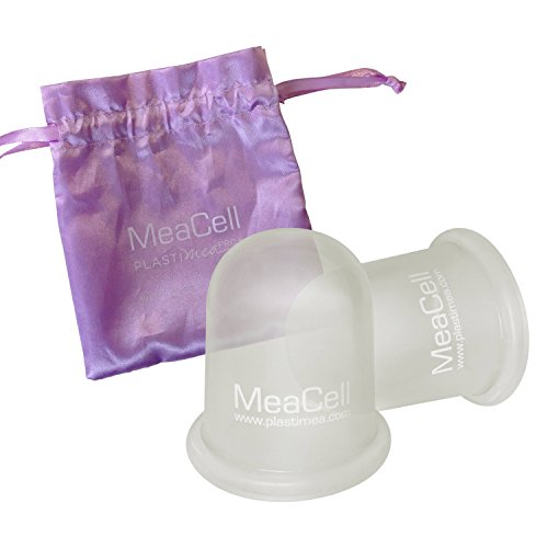 ? STOP CELLULITE ? Set of 2 Meacell Anti-cellulite hypoallergenic silicone cup - Smoothing and ferming care – New and Revolutionary anti Orange Peel CUPPING technique !