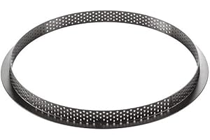 Silikomart Anillo de corte de plástico perforado resistente al calor de 23 pulgadas de diámetro (1 cada uno)