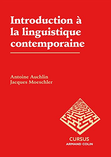Télécharger Introduction à la linguistique contemporaine Livre PDF Gratuit