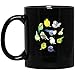 Produktbild Budgie's Daily To-Do List (Light version) 11 oz. Black Mug