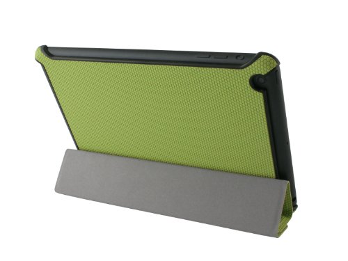 iPad Mini 1 Tasche Hülle Case aus strukturiertem Kunstleder, Grün
