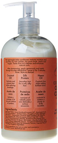 Shea Moisture Coconut und Hibiscus Curl und Shine Conditioner, 1er Pack (1 x 384 ml) - 2