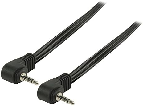 Nedis 3.5 mm AV Cable, 3.5 mm AV Male - 3.5 mm AV Male, 2.0 m, Black