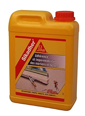 SIKA FRANCE S.A.S Résine d'adhérence pour mortier prête à l'emploi SIKA Sikadher 2 l blanc