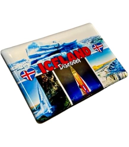 3D Reykjavik IJsland Koelkast Magneet Souvenir Gift Magnetische
