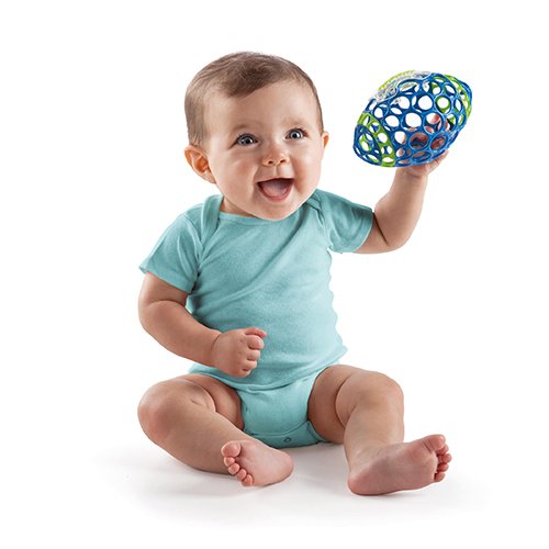 Oball – Grab & Rattle Football - 2
