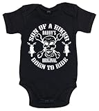 IiE, Son of a Biker Daddy's Original Born to Ride, Baby Boy, Bodysuit, 3-6m, Black