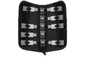 PRODYE Etui pour cartes mémoire et clé USB - pour 15 Sticks / Cartes