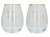 Diese Weinkelche von Ava & I stellen eine neue Interpretation des klassischen Designs dar und kombinieren traditionellen Stil mit einem modernen Twist!