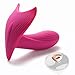 Produktbild wetwgvsa Vibr-atoren für sie Klein Wearable Butterflies Kabellos Stark Aufliegevibrator für Sie und Paare, Leise (Rose)