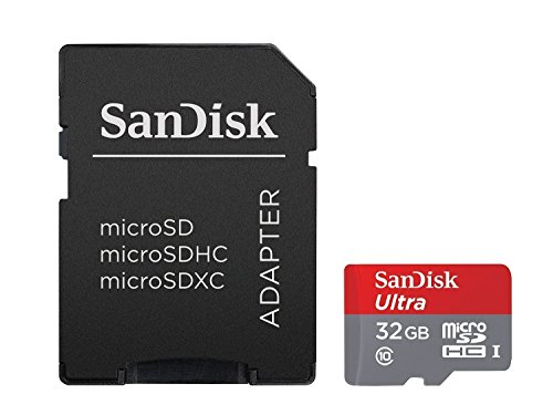 SanDisk Ultra Android microSDHC 32GB bis zu 48 MB/Sek, Class 10 Speicherkarte + SD-Adapter - 2