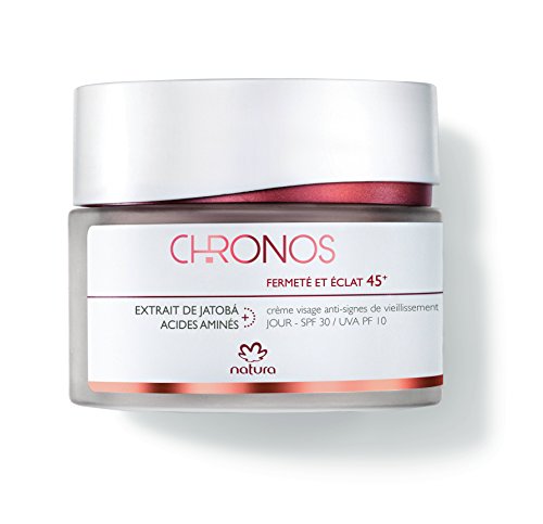 Natura Brasil - Chronos - crema facial anti-signes día SPF 30 - dureza y piedra 45 + - 40 ml