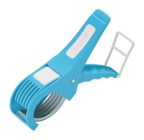Amiraj Plastic Vegetable Cutter, White/Blue