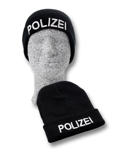 Preisvergleich Produktbild TacFirst Mütze Polizei Schwarz, 1 SZ