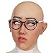 Produktbild Crossdresser Maske Realistische Weibliche Latex Maske Menschliche Overhead Maske Party Cosplay Sexy Kostüm Frau Gesicht Crossdressing
