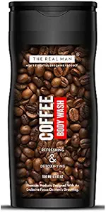 THE REAL MAN Coffee Body Wash 500ml | Made In India.