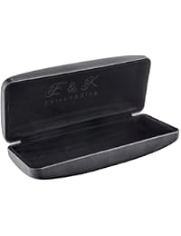 Étuis à Lunettes Edison & King - Pack De 3 Couleurs | Coque Dure Avec Intérieur Velours