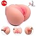 Produktbild KUUVAL 3D Realistische Liebespuppe Sexspielzeug Muschi Masturbator Silikon Vagina Anal Pussy Männer Masturbatoren mit Vagina/Pussy Anus Anal und Wasserabsorbierung-Schub (7.7lb)