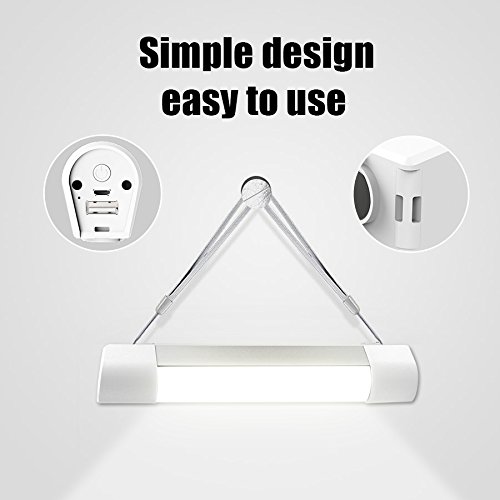 X-DRAGON Outdoor LED Camping Laterne mit 6000mAh Portable Ladegerät Funktion, 10-Level-Helligkeit Wiederaufladbare Notfall-LED-Taschenlampe Laterne für Outdoor, Camping, Wandern, Angeln, Notfall - 2